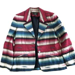 Express southwestern print jacket 13/14